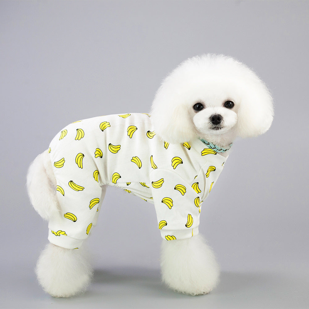 Pet Clothes Pajamas Five-color Home Wear