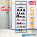 10-Tier Shoe Organizer Rack for Entryways & Closets