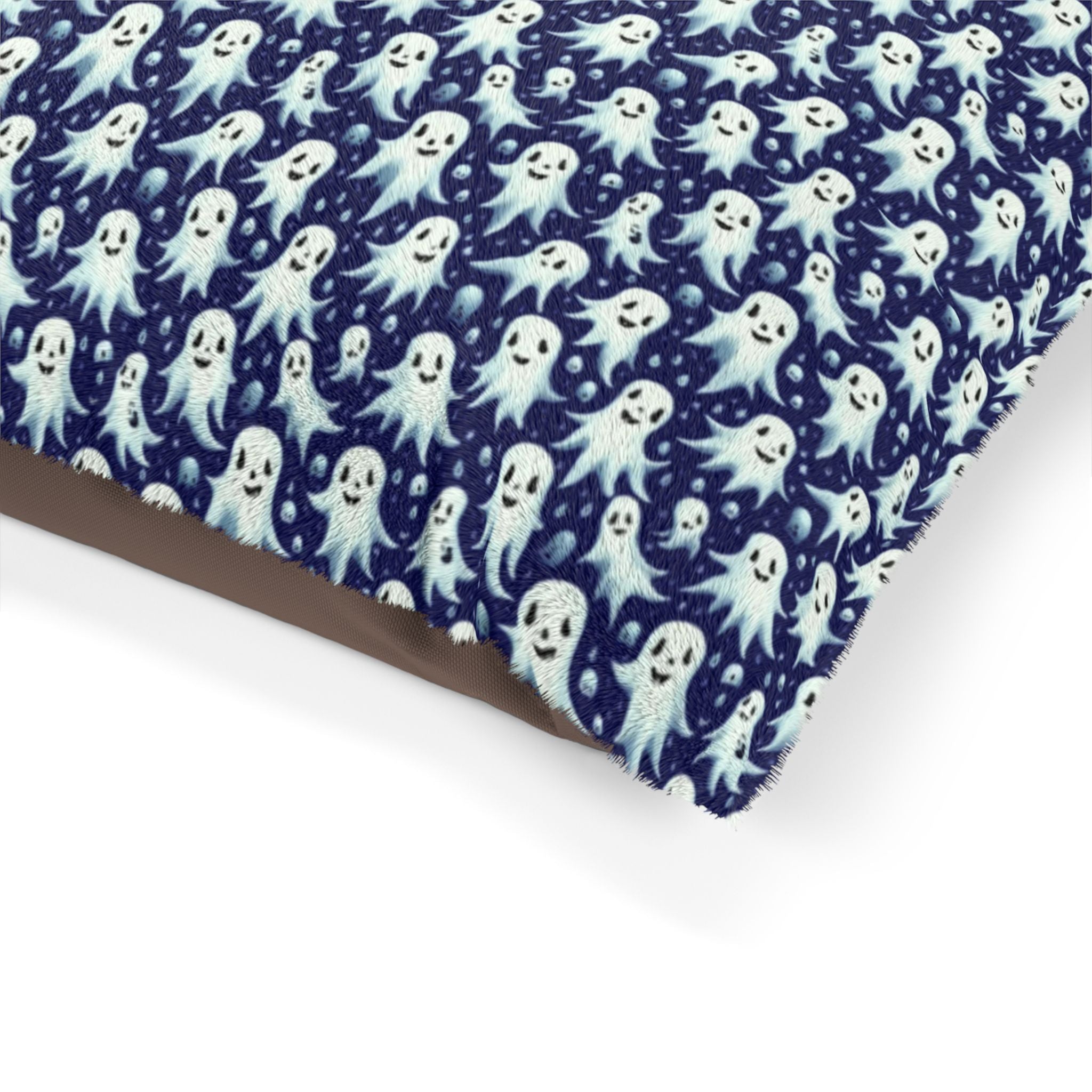 Midnight Mischief: A Thousand Friendly Ghosts Pattern - Pet Bed Pet Zen