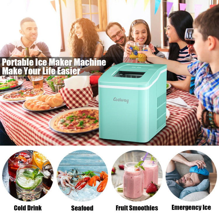Portable Ice Maker with Scoop
