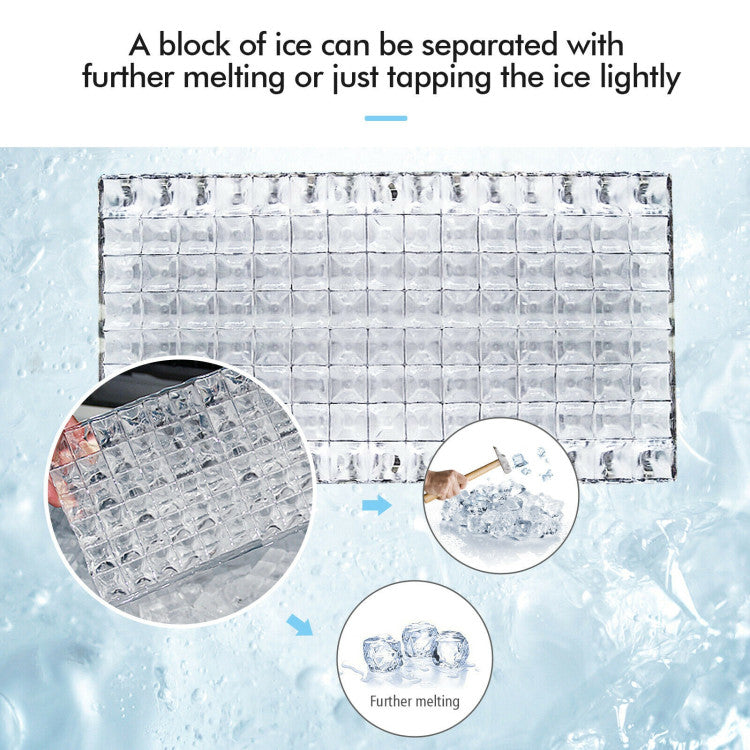 Portable Ice Maker with Scoop & Basket