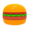 Hamburger Style 5-in-1 Dog Bowl Anti-choke Non-slip Pet Slow Feeding Bowl