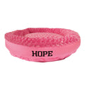 Dog Bed - Round Bolster Furvana™ 'Hope'