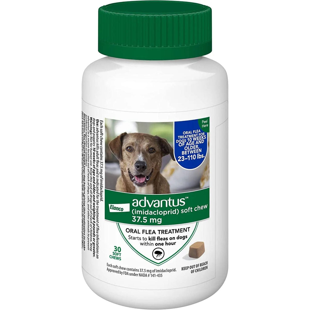 Advantus Flea Soft Chews for Large Dogs 23-110 lbs. 30 Count