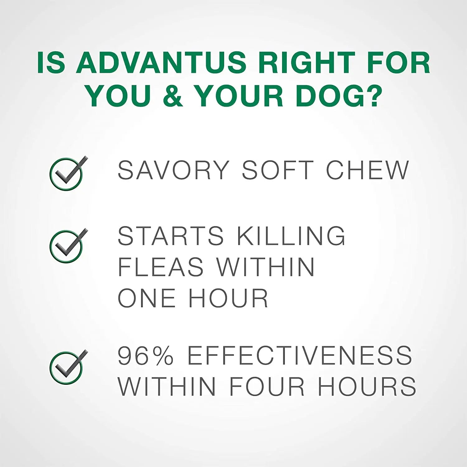 Advantus Flea Soft Chews for Small Dogs 4-22 lbs. 30 Count