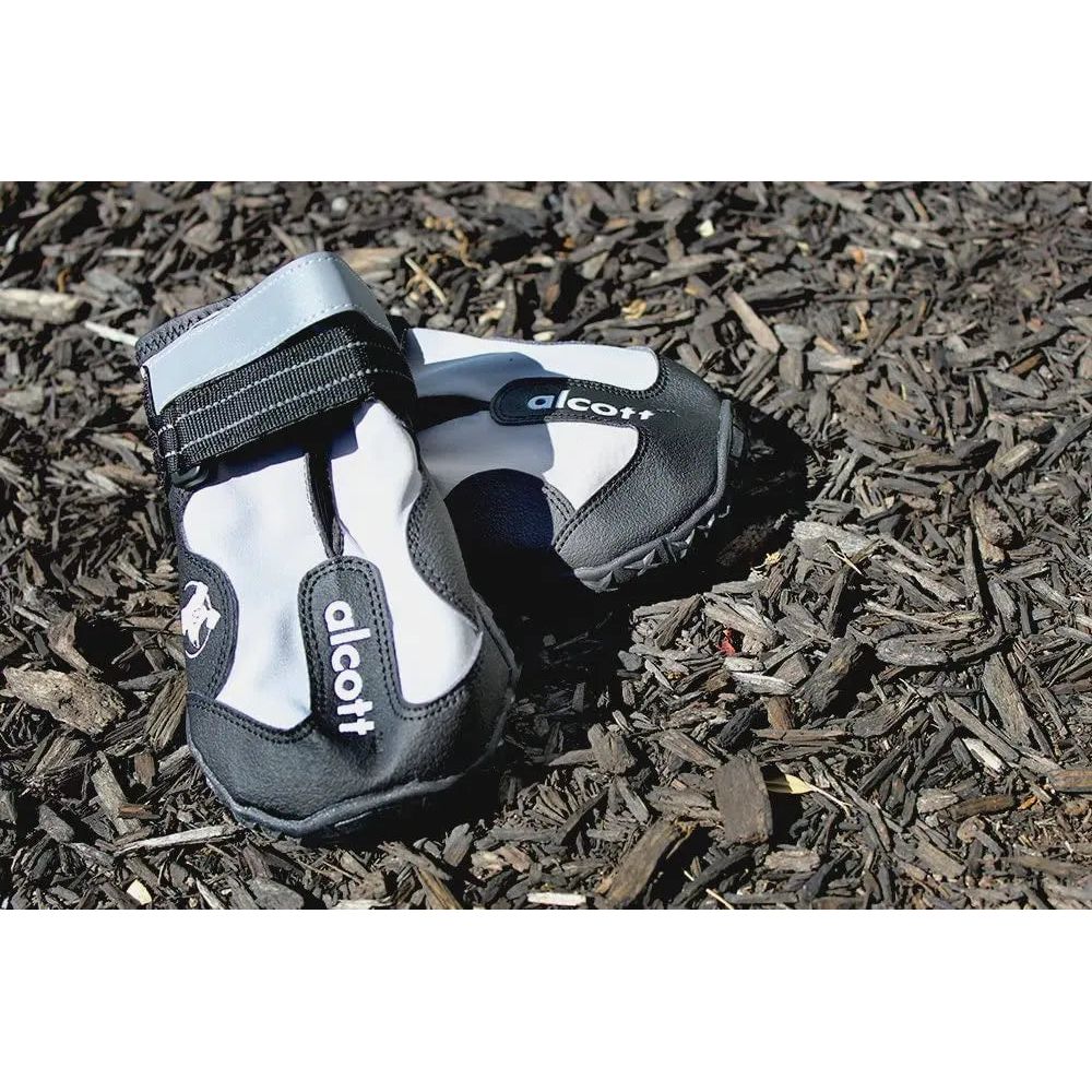 Alcott Explorer Adventure Dog Boots, Grey& Black Small