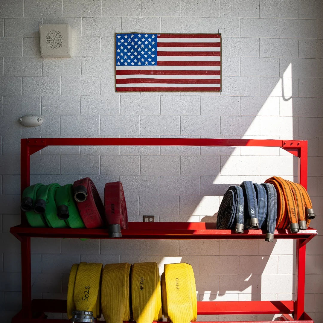 American Flag - Rubber Fire Hose - Waterproof