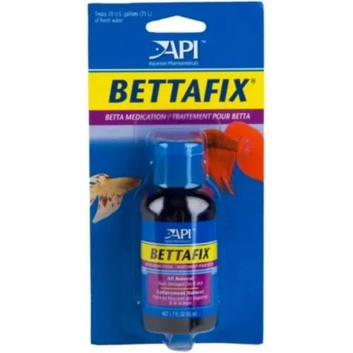 API Bettafix 1.7 oz  Betta Fish Water Treatment for Fin Care & Aquarium Health