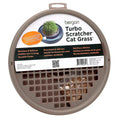 Bergan Turbo Scratcher Cat Grass Interactive Fun Reusable Planter