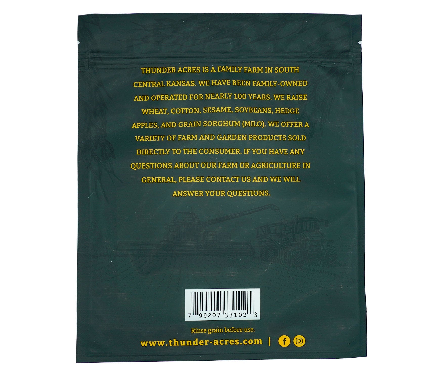 Non-GMO Wheat Seed for Wheatgrass and Cat Grass - Glyphosate Free