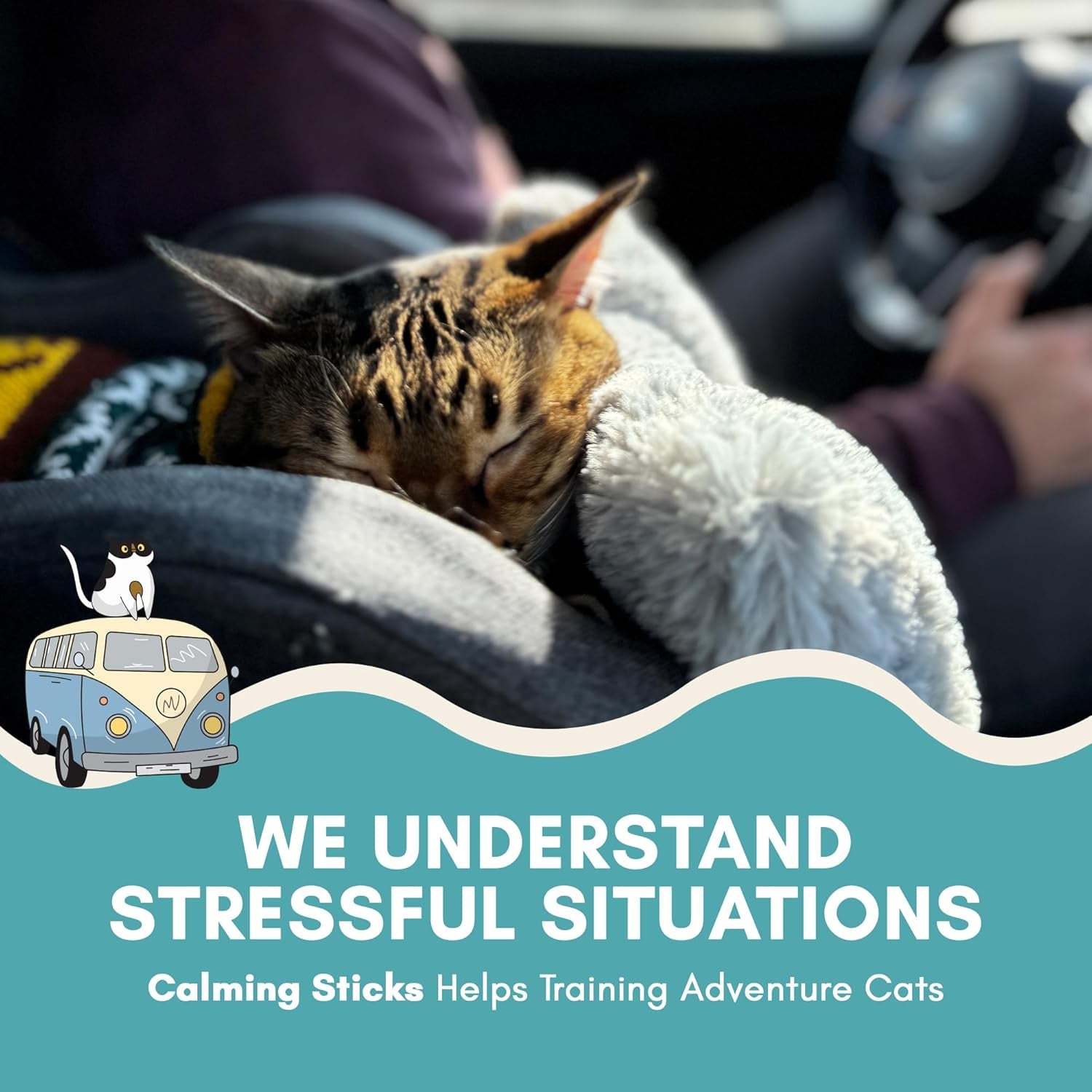 Cat Calming Treats Lickable Anxiety Relief Chicken Vet Recommended 20 Pack
