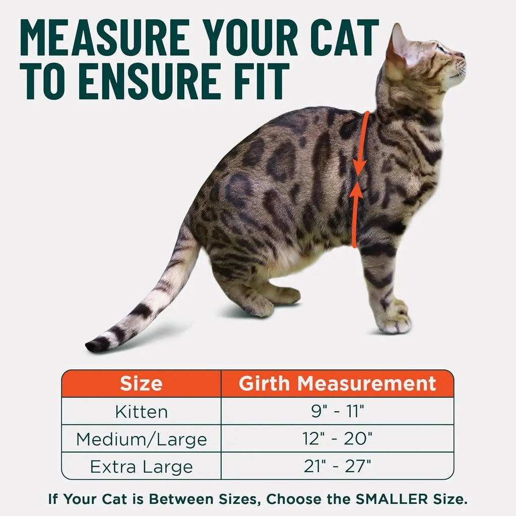Cat Harness Escape Proof Adjustable Leash Set Reflective Walking Vest
