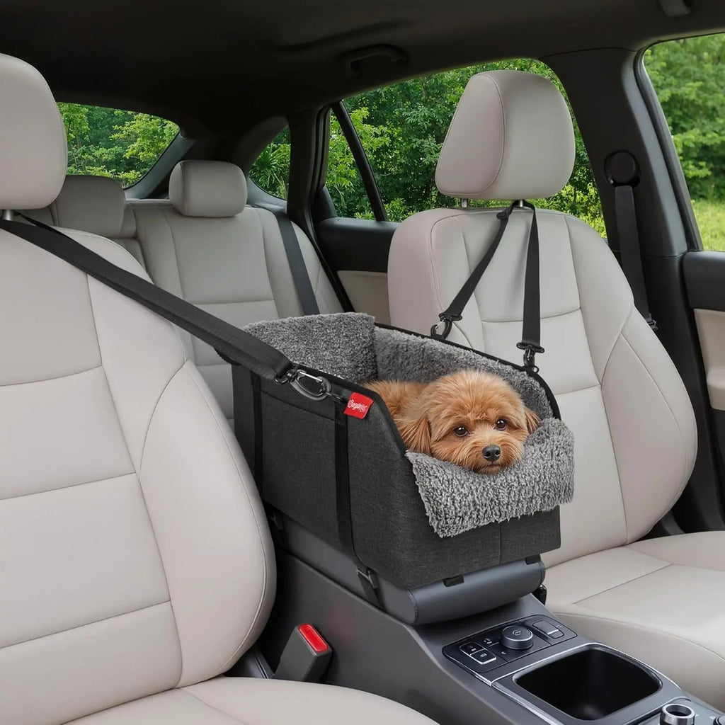 Center Console Dog Car Seat – Portable Pet Booster