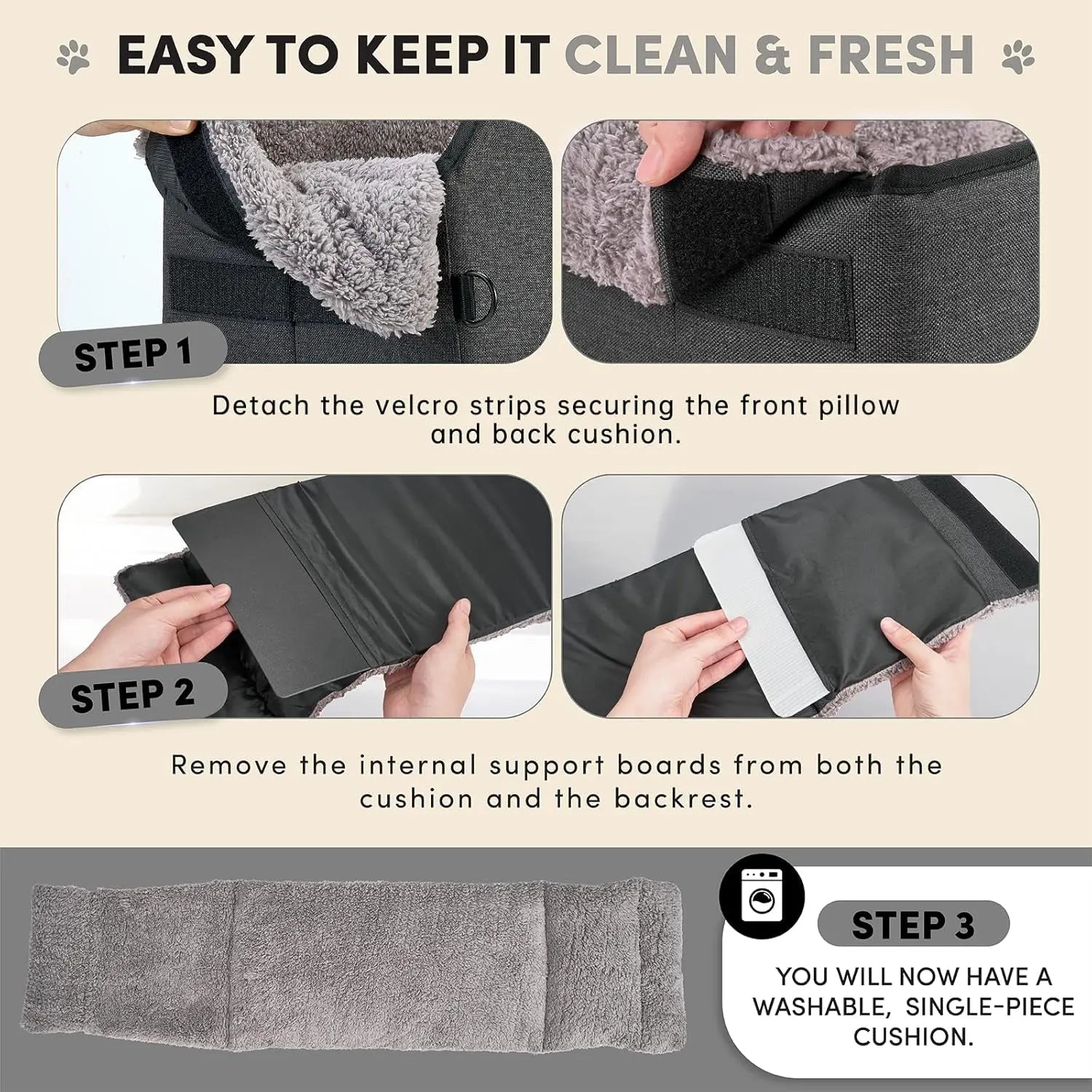 Center Console Dog Car Seat – Portable Pet Booster