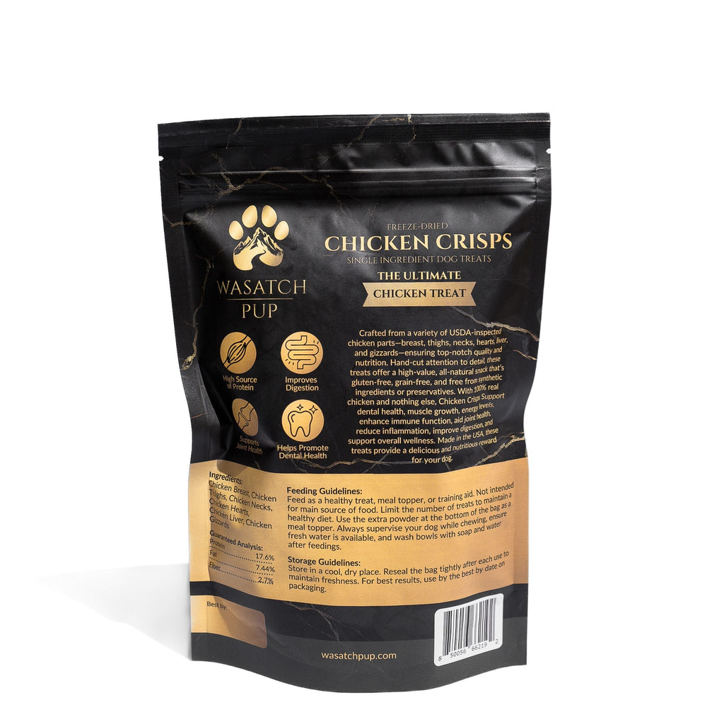 Freeze-Dried Chicken Crisps Dog Treats