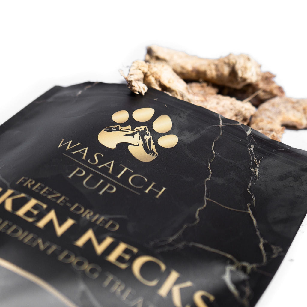 Freeze-Dried Chicken Neck Dog Treats