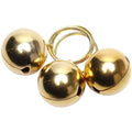 Coastal Pet Round Dog Bells Collar Decoration, 1-Inch Gold (3-Count) (Walmart)