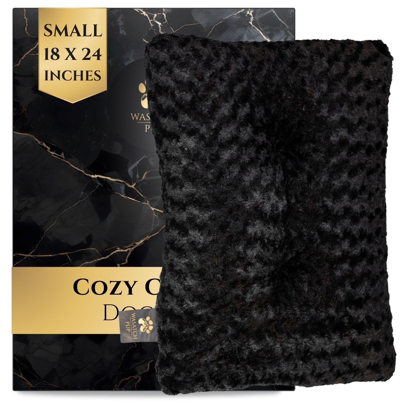 Cozy Canine Plush Dog Bed for Small & Medium Dogs