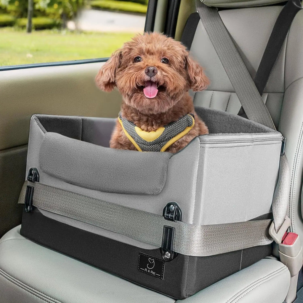 Dog Car Seat Booster with Safety Leash