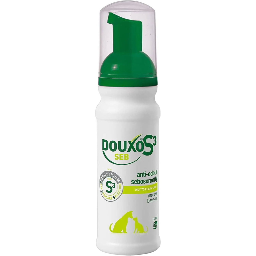 Douxo S3 SEB Mousse for Dogs & Cats Skin Coat Care 5.1 oz.