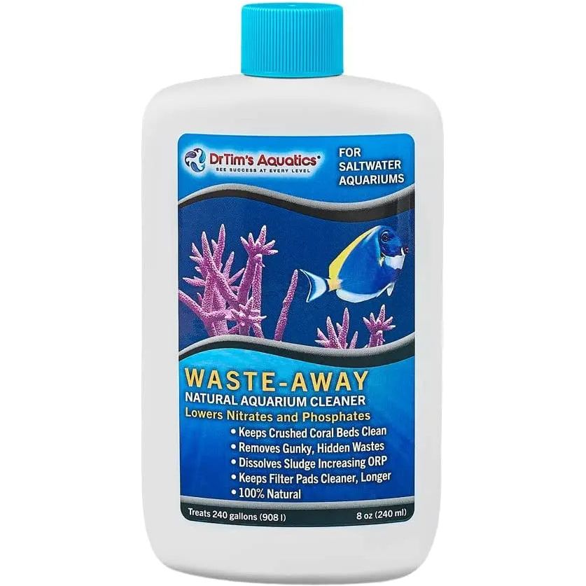 DrTim’s Aquatics Saltwater Waste-Away Aquarium Cleaner 8 oz.