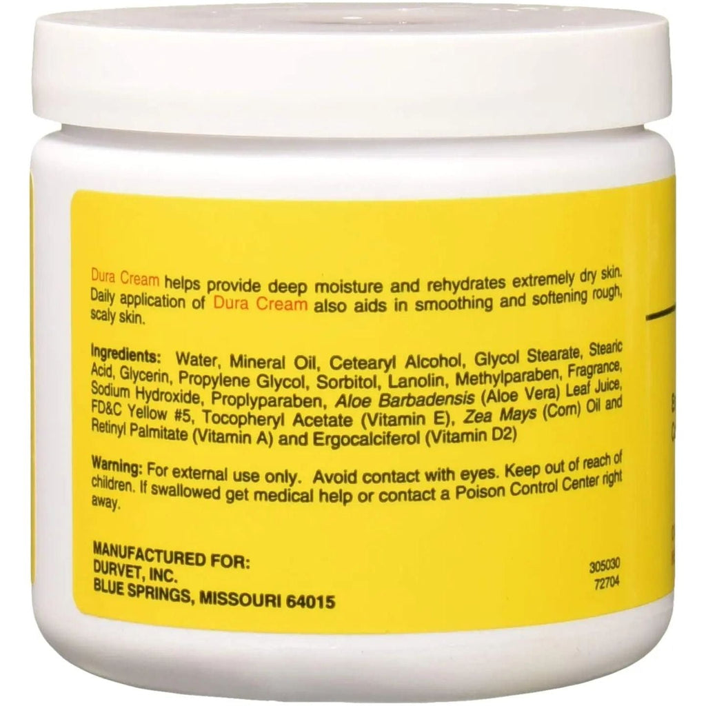 Durvet Duracream Emollient and Barrier Cream for Dairy Cattle Goats Sheep 1 lb.