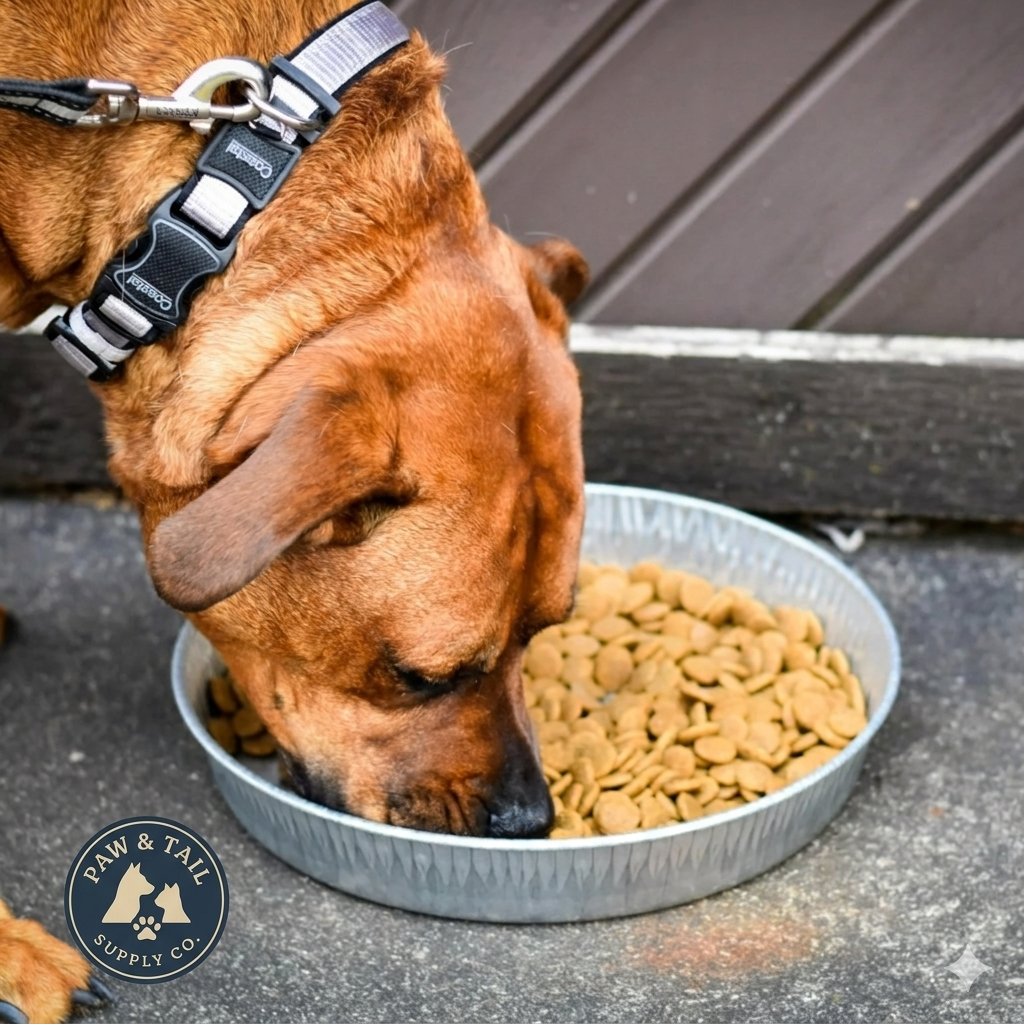 Bergan Galvanized Pet Pan 3 Quart Silver Durable Low Profile Dog Dish