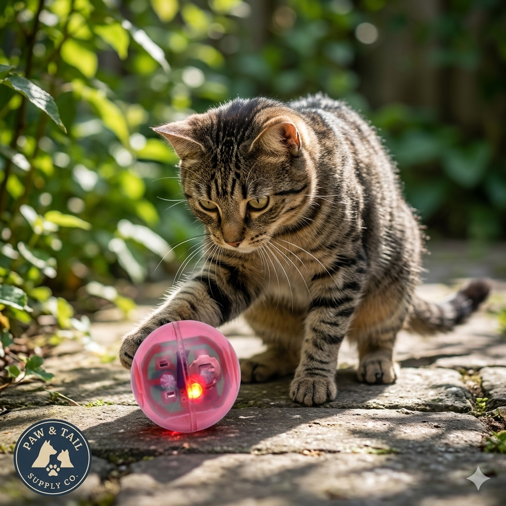 Bergan LED Replacement Ball Motion Activated for Star Chaser Turbo Scratcher Cat Toy