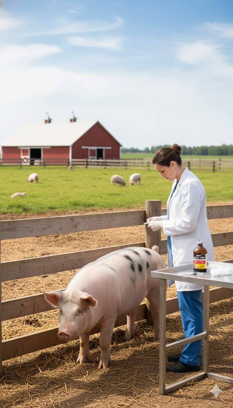 Durvet Maxi B 1000 Vitamin B12 Complex Cattle Swine Sheep Injectable Supplement