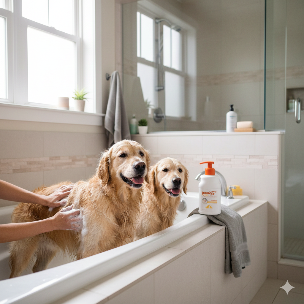 DOUXO S3 PYO Shampoo for Dogs and Cats Skin & Coat Care 6.7 oz.
