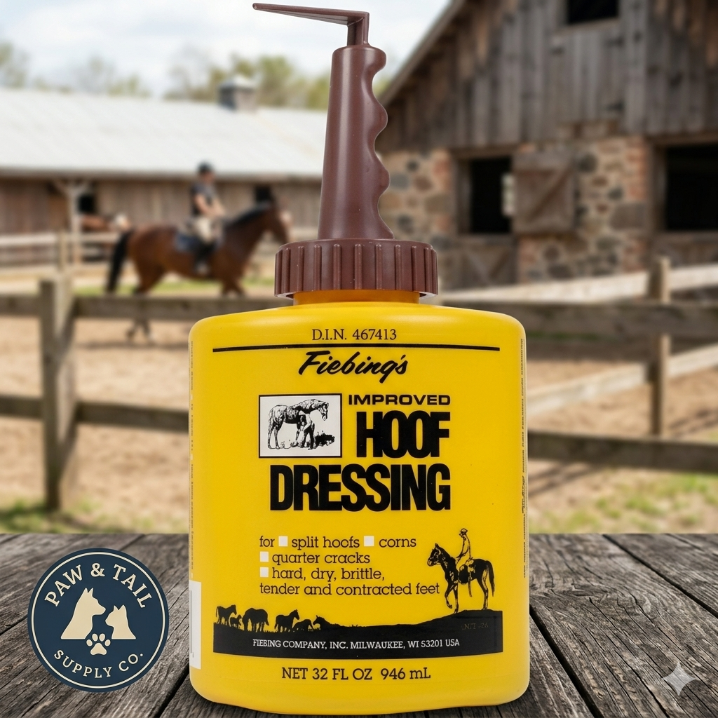 Fiebing's Hoof Dressing Treat Horse Hooves and Brittle Feet 32 oz.