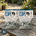 Pet Lodge Wire Cage Clips Repair & Assemble Small Animal Cages 1 lb Pack 2-Pack