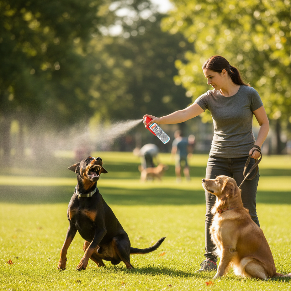Halt Dog Repellent Spray 1.5 oz Effective Safe Capsaicin Defense for Dogs 6-Pack
