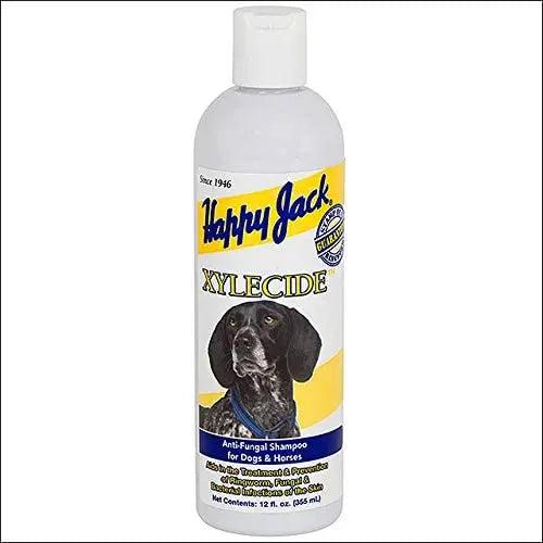 Happy Jack Xylecide Anti-Fungal Ringworm Shampoo Dog Horses 12oz.