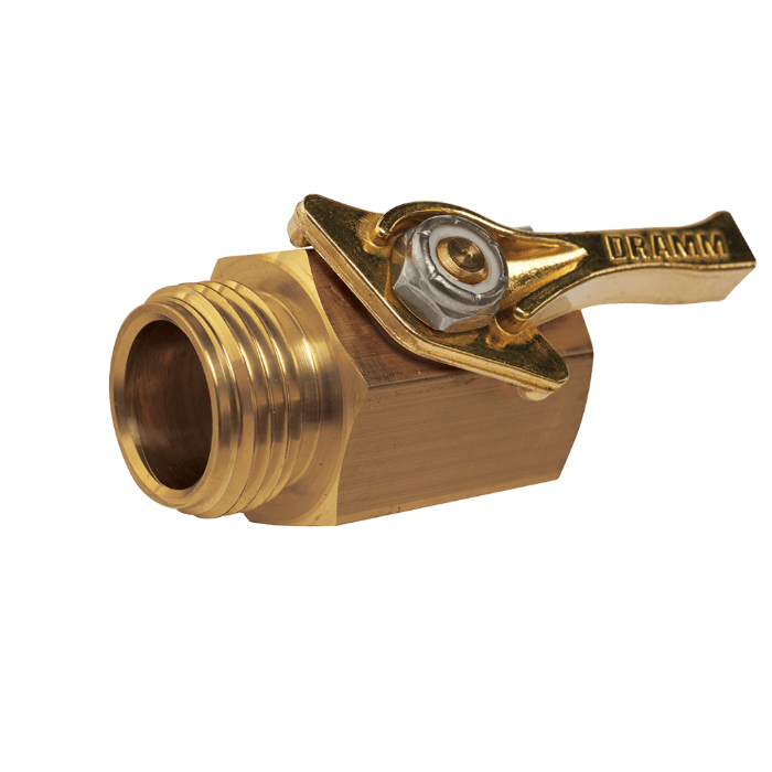 Dramm 3/4 Inch Heavy Duty Brass Shut off Valve