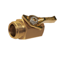 Dramm 3/4 Inch Heavy Duty Brass Shut off Valve
