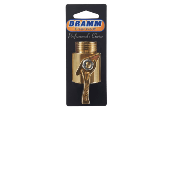 Dramm 3/4 Inch Heavy Duty Brass Shut off Valve