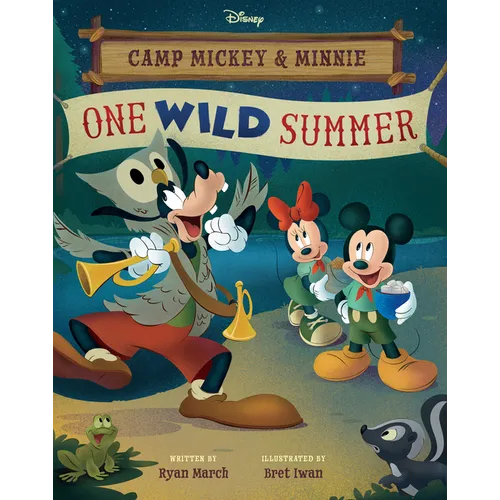 Camp Mickey and Minnie: One Wild Summer - Hardcover