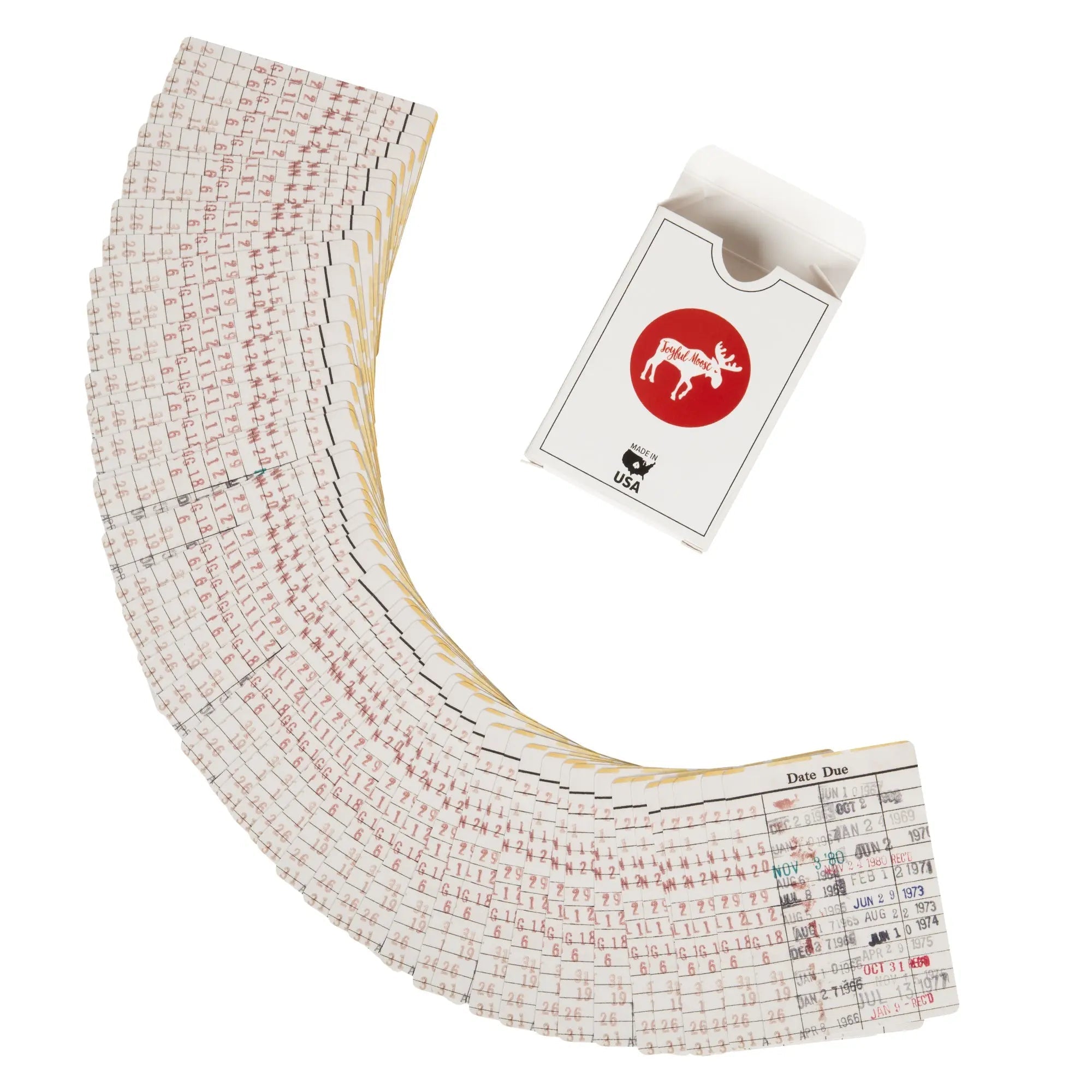 Library Book Card Deck, Literary Deck of Playing Cards, Poker Cards for Readers, Book Club Gift Ideas