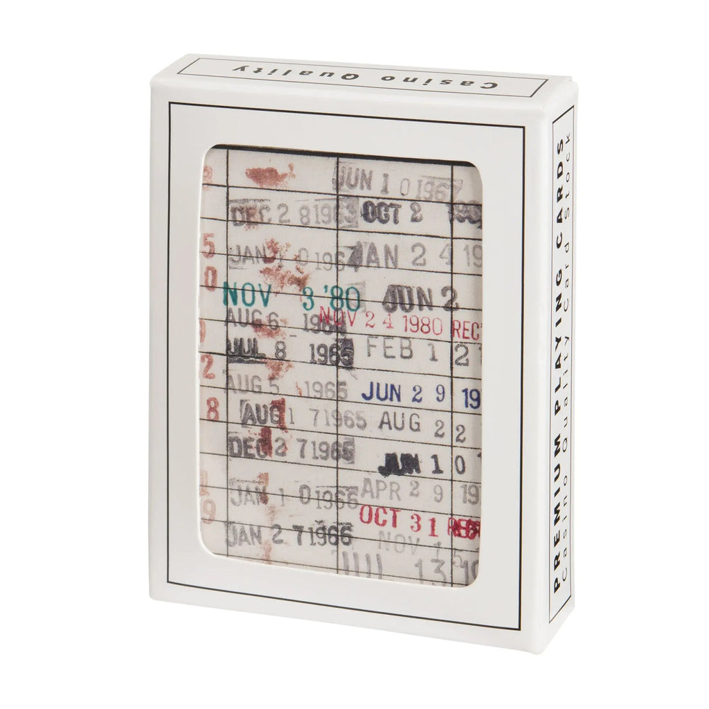 Library Book Card Deck, Literary Deck of Playing Cards, Poker Cards for Readers, Book Club Gift Ideas