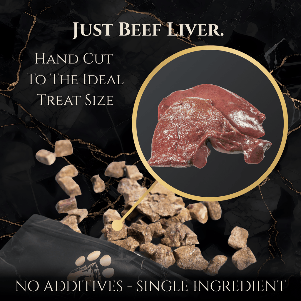 Freeze-Dried Beef Liver Dog Treat