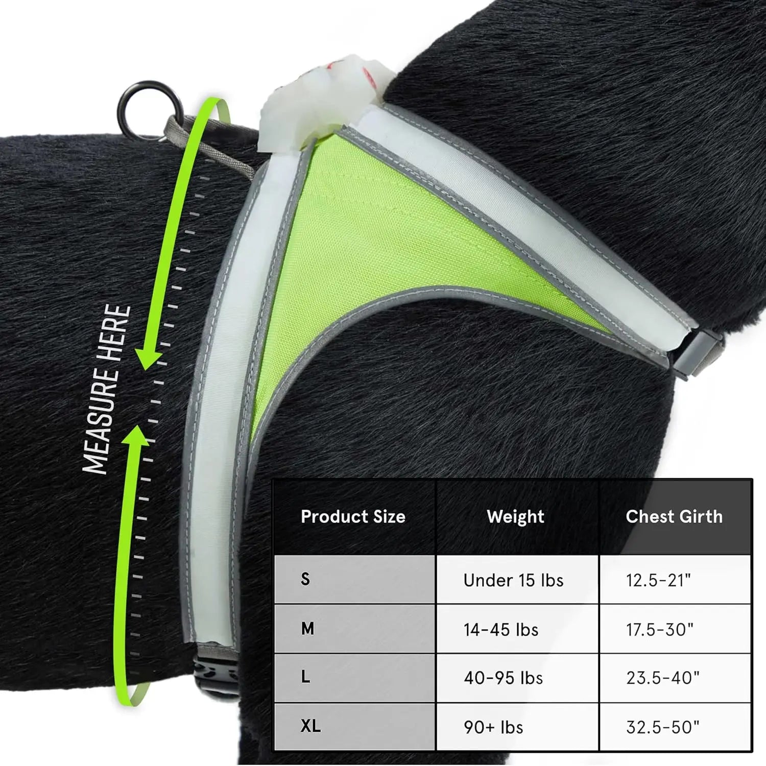 LED Light-Up Dog Harness – USB Rechargeable Reflective Safety Vest