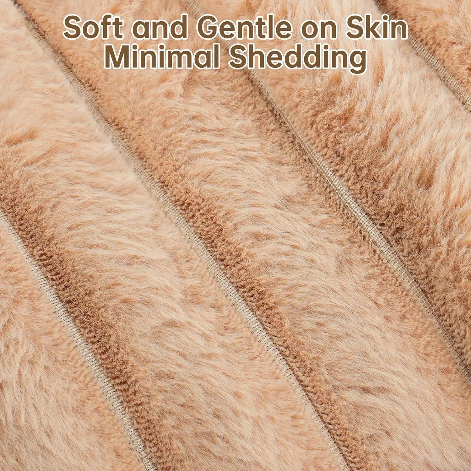 Faux Fur Calming Donut Dog & Cat Bed with Non-Slip Base