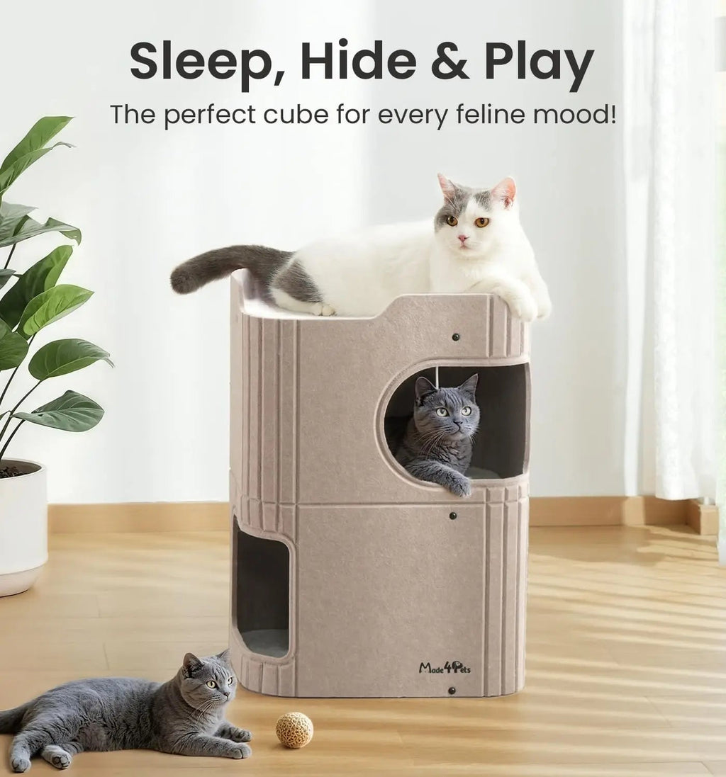 Indoor Cat House – Cozy Retreat for Cats