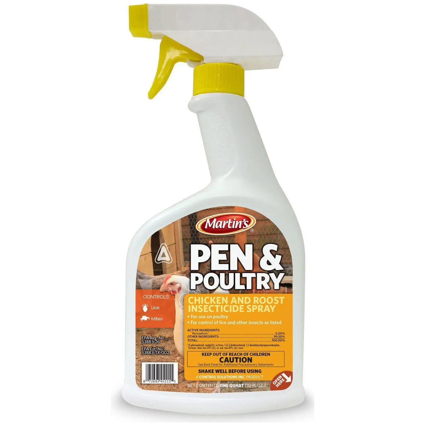 Martin's Pen & Poultry Insecticide Spray 32 oz.