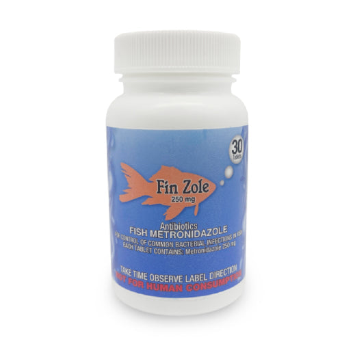 Fish Zole 250mg Tablet Aquarium – 30 Count – Water Care Support
