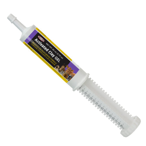 Durvet Multi Species Activated Clay Gel for Dogs Horses & Livestock 80 mL