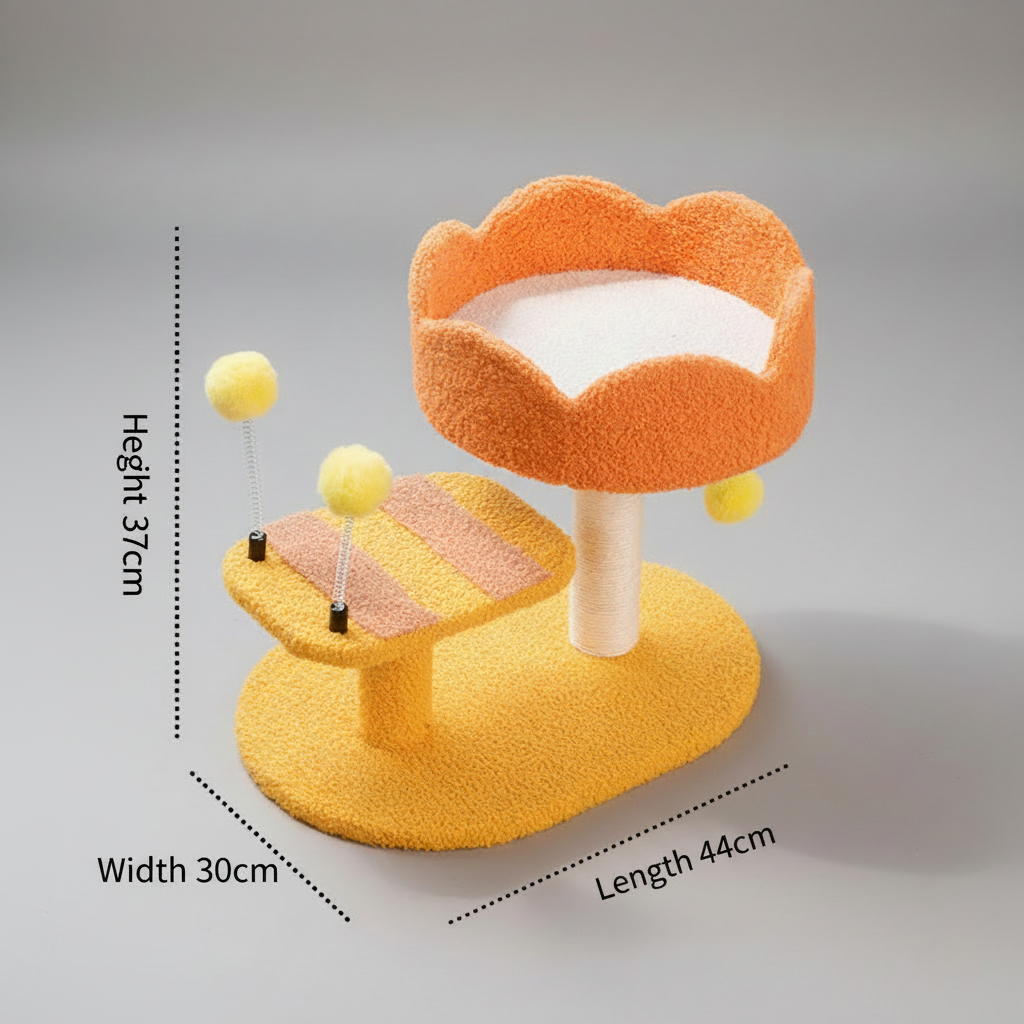 Compact Cat Perch Station