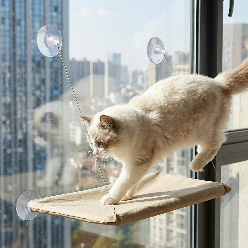 Cat Window Hammock Bed