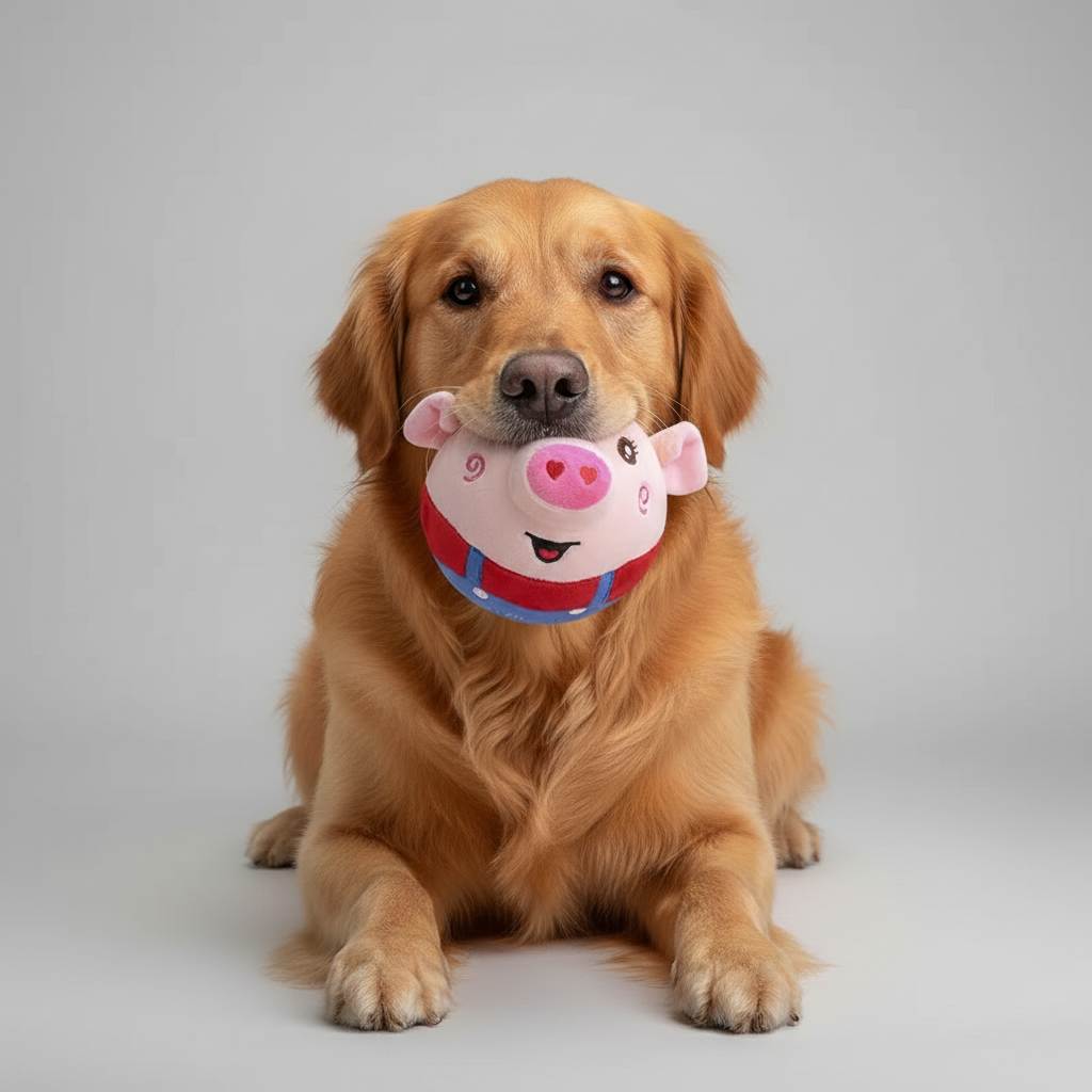 Interactive Jumping Pig Toy Ball